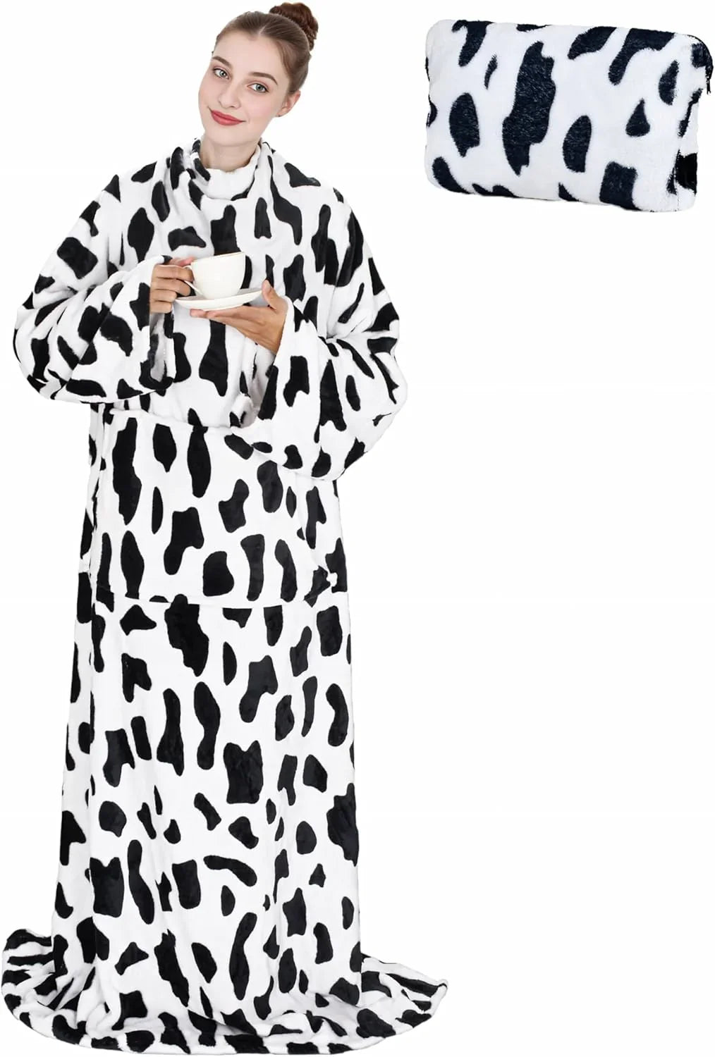 Wearable Blanket with Sleeves