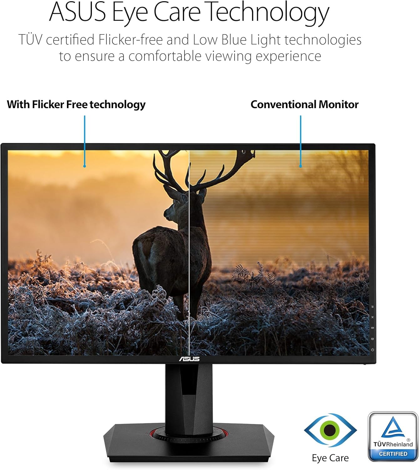 ASUS VG248QG 24" G-SYNC Gaming Monitor 165Hz 1080P