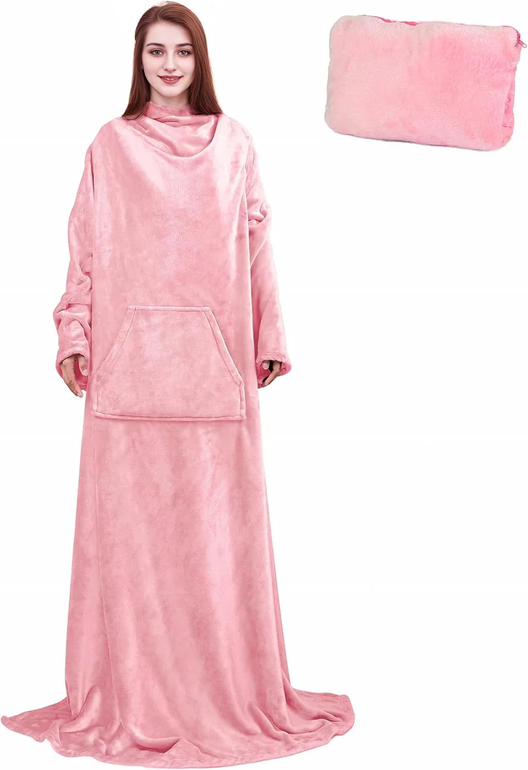 Wearable Blanket with Sleeves