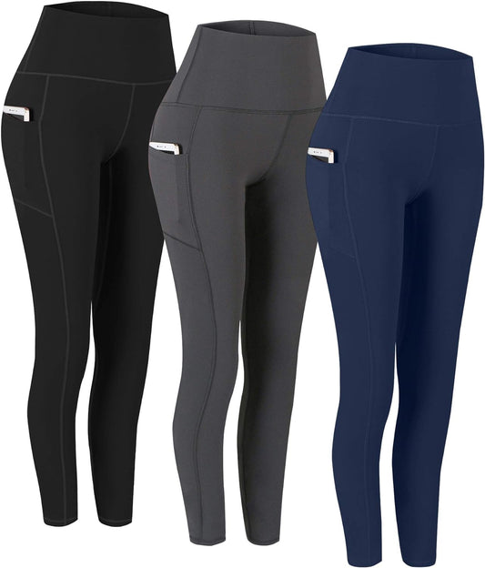 3 Pack High Waist Yoga Pants