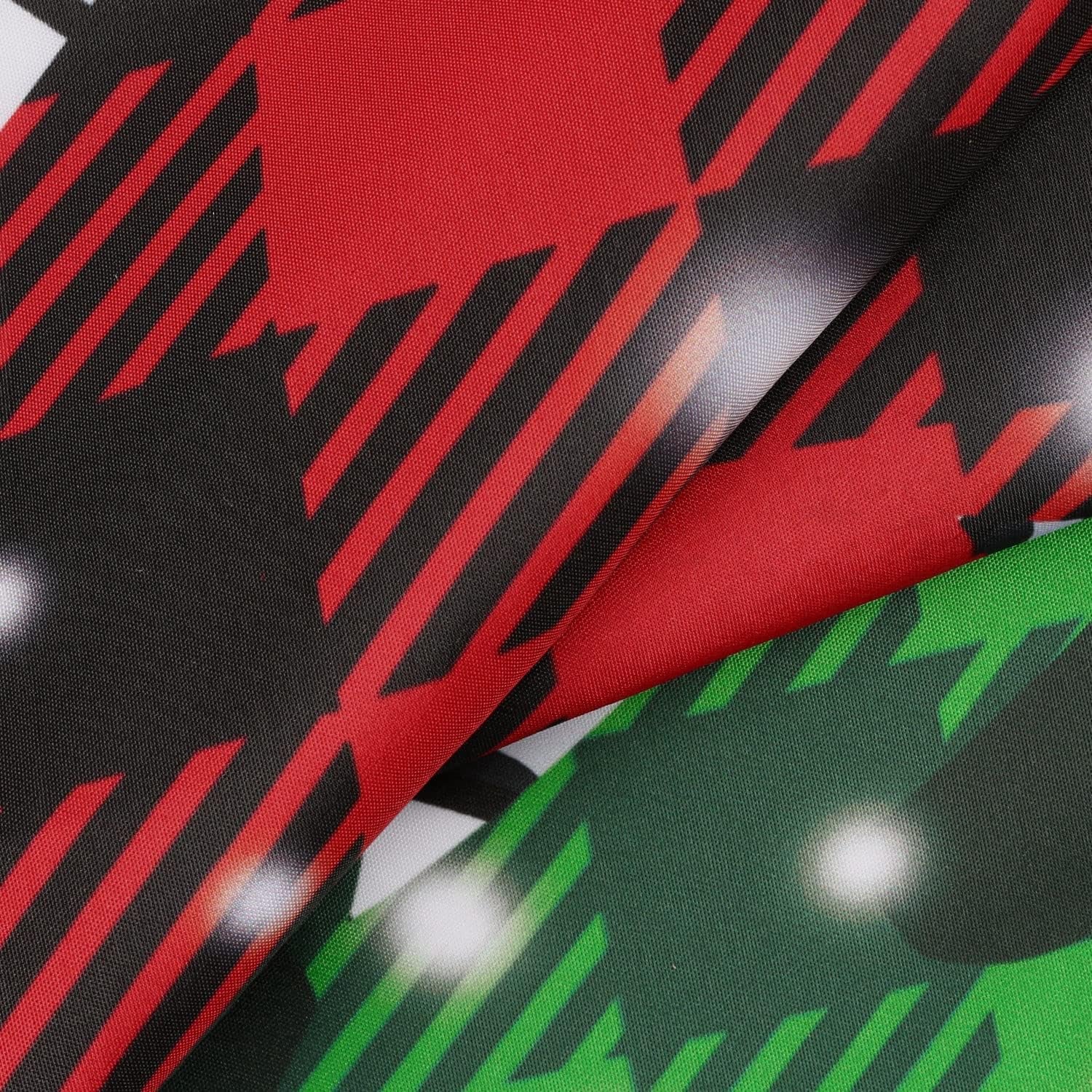 Merry Xmas Tree Bathroom Decor, 72''W X 72''H