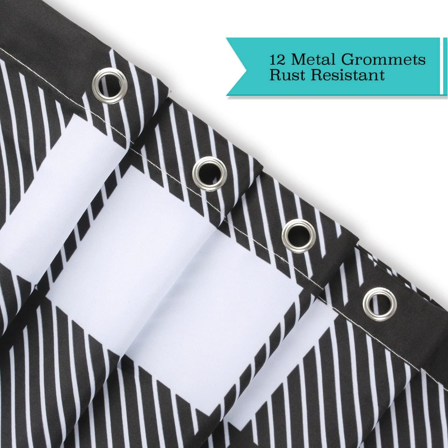 Merry Xmas Tree Bathroom Decor, 72''W X 72''H