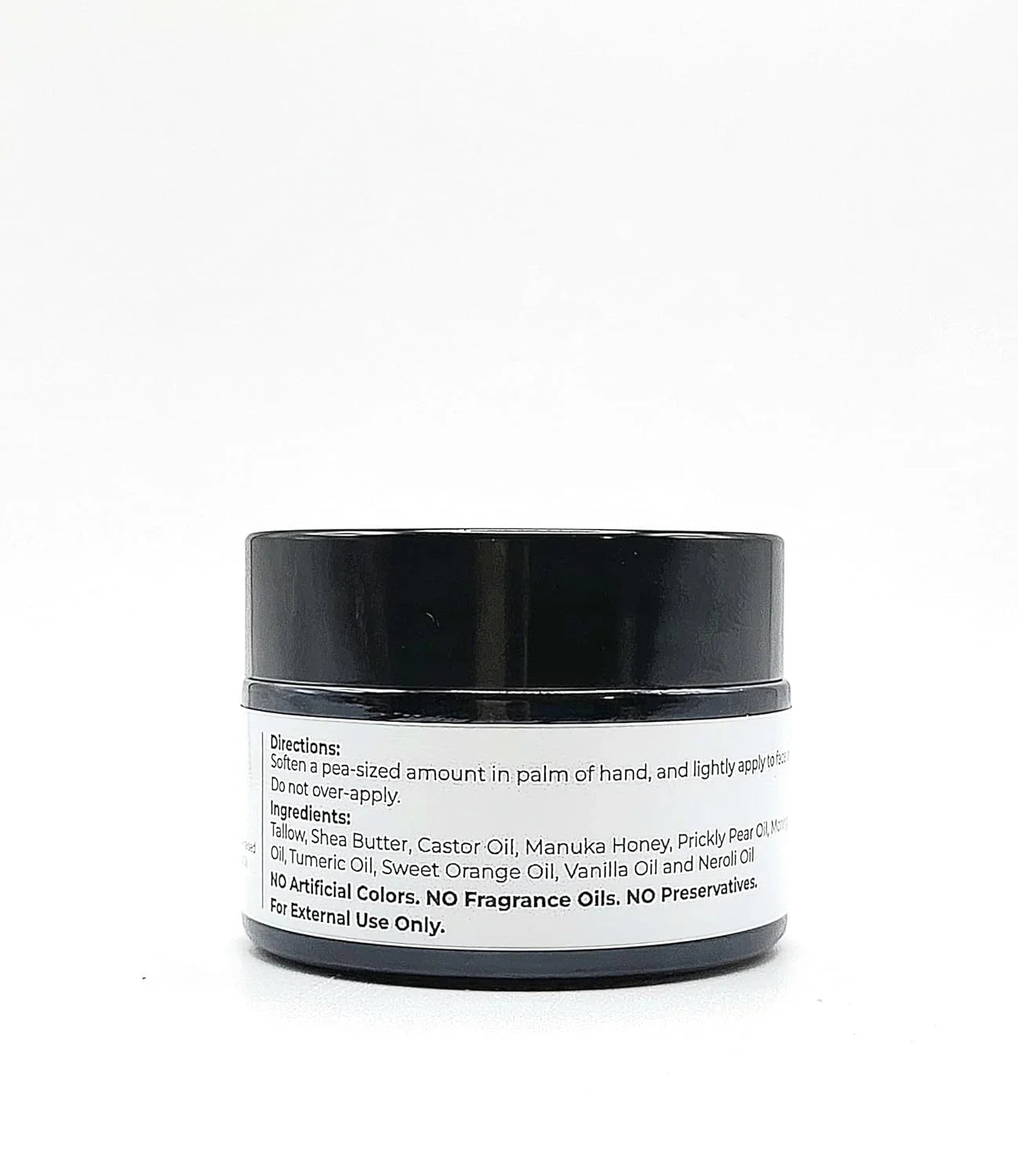 Tallow Skincream with Manuka Honey, Essential Oils, 1 Oz
