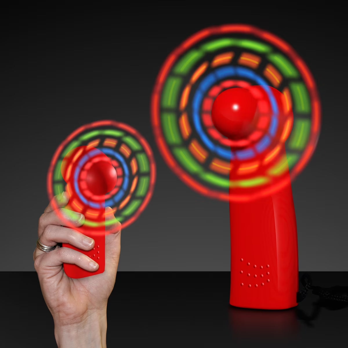 Flashingblinkylights Light up LED Mini Handheld Fan