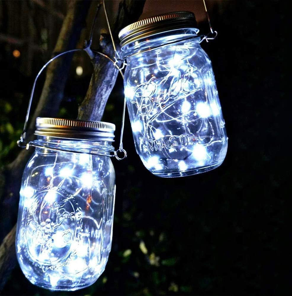 Homemory 4 Pack 20 Ft 60 LED Fairy Lights