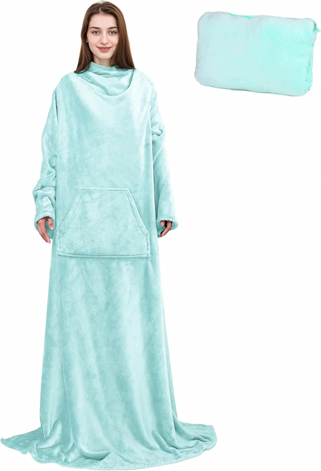 Wearable Blanket with Sleeves