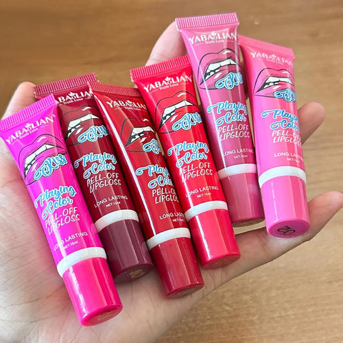 6PC Matte Lip Stain, Peel off