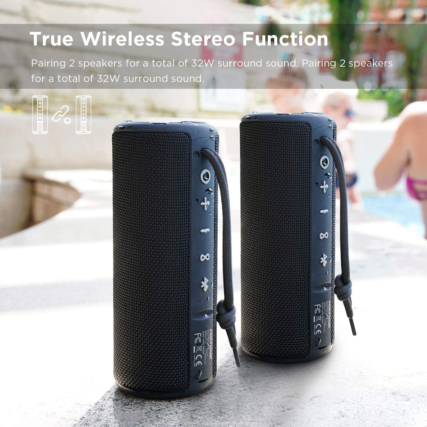 Portable Bluetooth Speaker Waterproof